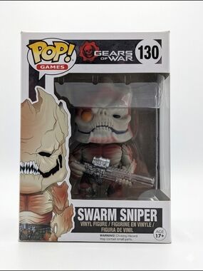 Funko POP! Swarm Sniper Vinyl Figure - Red, Beige, Silver Accents